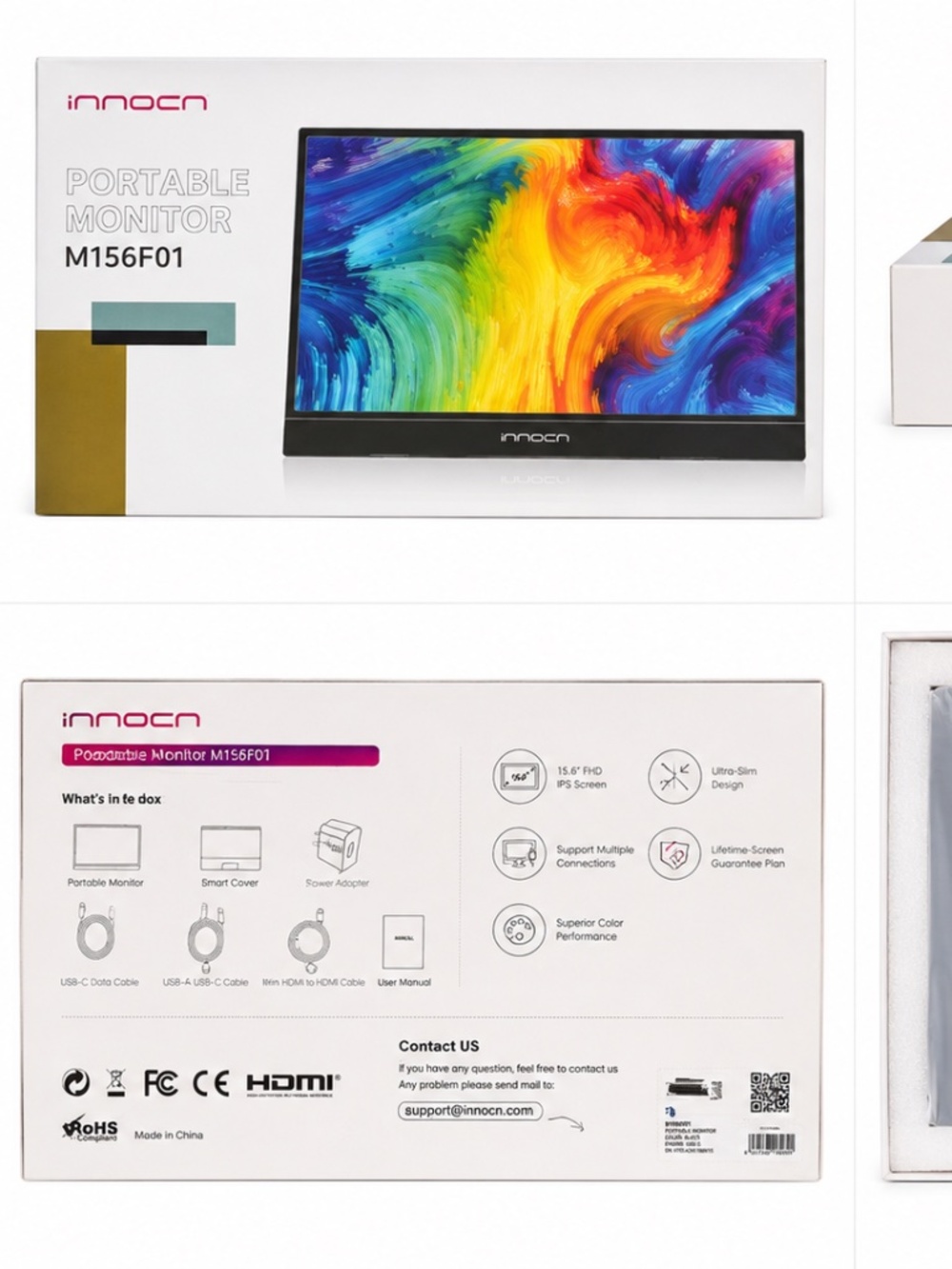 Portable Monitor, 15.6”, INNOCN - BRAND NEW